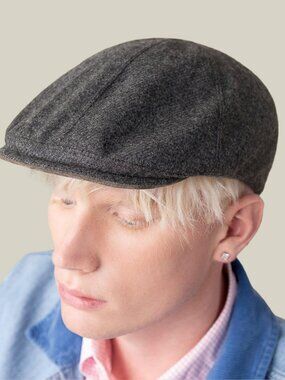 GOORIN BROS ‘Ronald Amos’ Peaky Blinders wool tweed cap